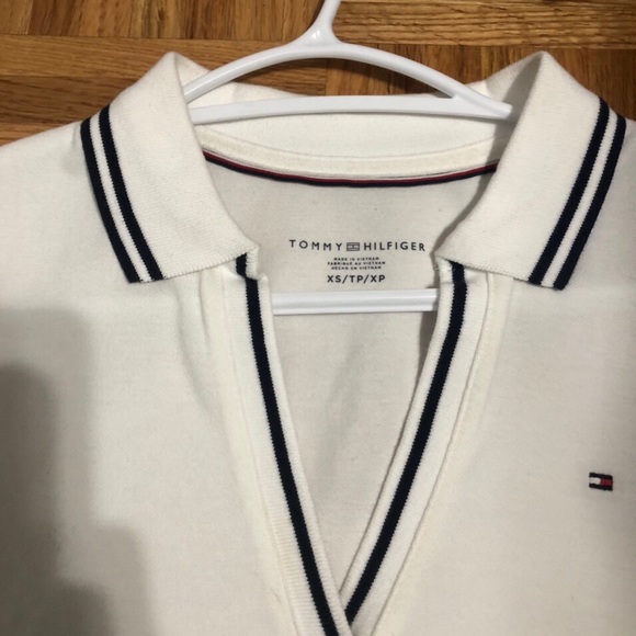 Extra small white Tommy polo new without tags - Picture 3 of 3